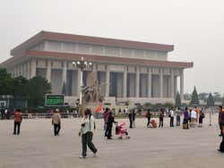 Mausolée de Mao sur la place Tian'anmen