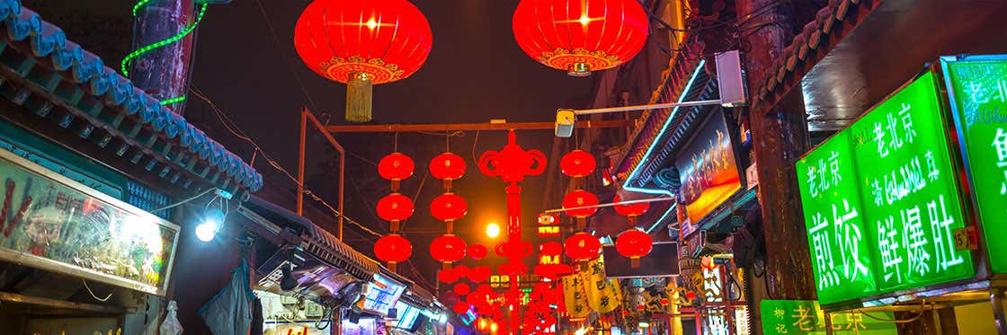 Marché de nuit de Wangfujing