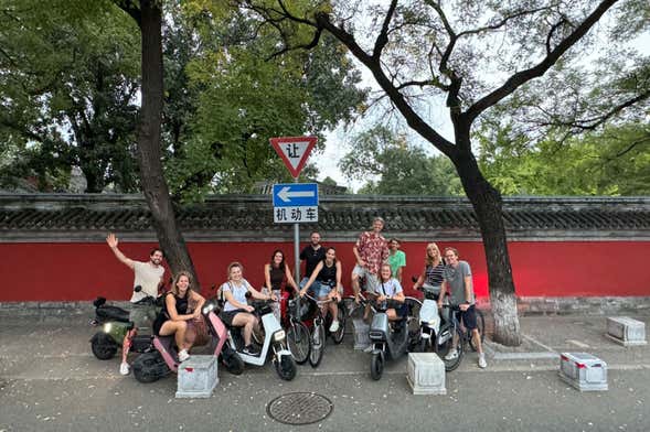 Balade en scooter ou à vélo électrique dans Pékin